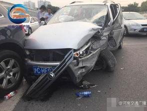 郑州国产车事故事件视频